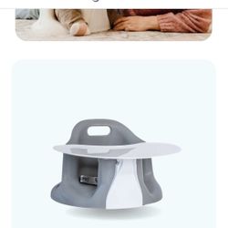 Upseat Baby Floor Seat And Booster With tray 