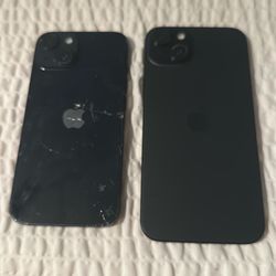 2 Iphones for parts