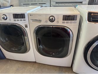 LG washer and dryer with 90 day warranty only $550 for the Set