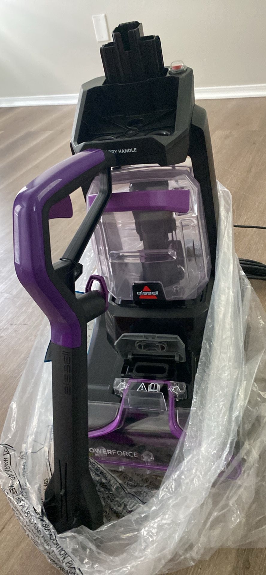 BISSELL PowerForce Pet XL Upright Deep Carpet Cleaner