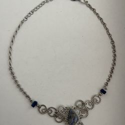 Beautiful Natural Sodalite Stone Choker 