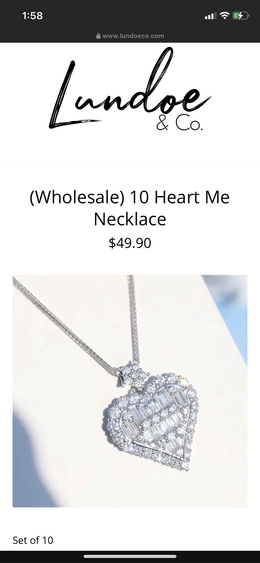 Wholesale necklaces
