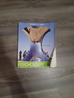 Psychology An Introduction 11th editon