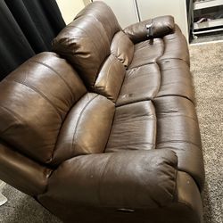 Convergent 85'' Upholstered Reclining Sofa