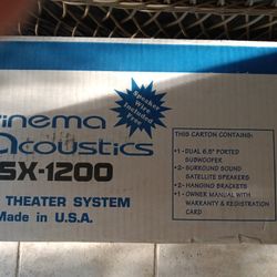 CSX -1200 Home theatre System 