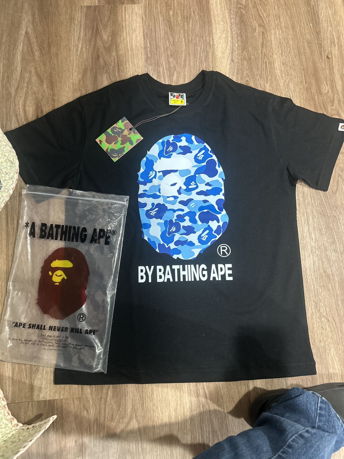 Bape Size Medium Blue