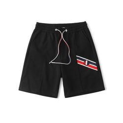 Moncler Men Black Shorts