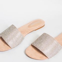 New Jeffery Campbell Bling Slides Size  8.5 