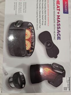 Fit Foundry Heat + Massage 4-in-1 Recovery Set