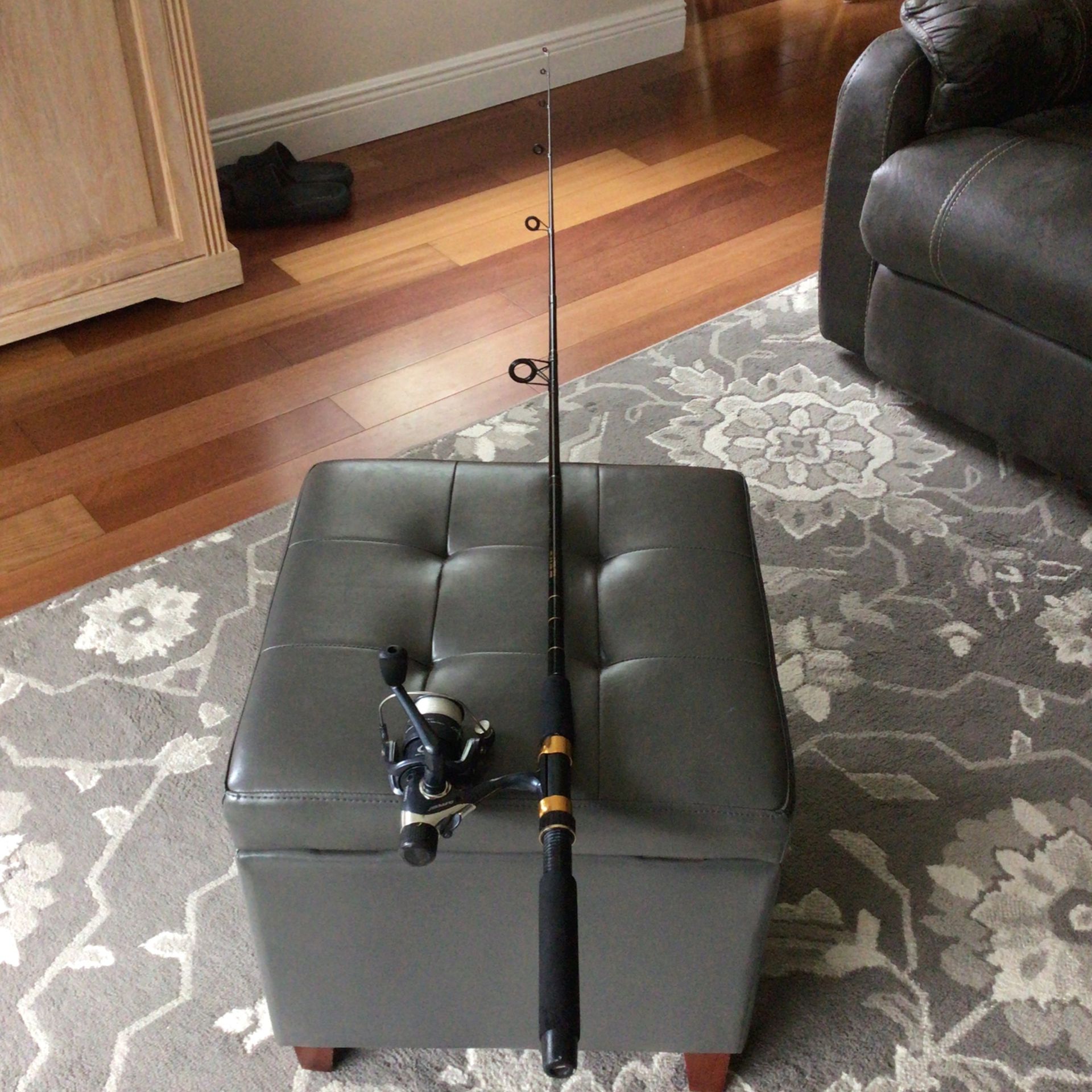 6 ft.  6 Inch Bass Pro Shops Rod ,and  Shakespeare Reel