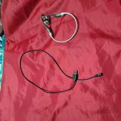 Shockz Bone conducting headphones with USB charger. Barely used