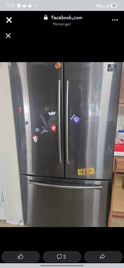Samsung stainless steel fridge