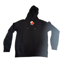 BTS McDonalds 2021 Logo Hoodie Black Pullover XXL HYBE Official Merch NWT Kpop
