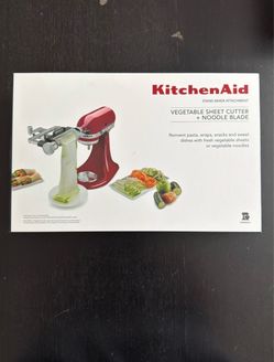 KitchenAid Vegetable Sheet Cutter + Noodle Blade Attachment
