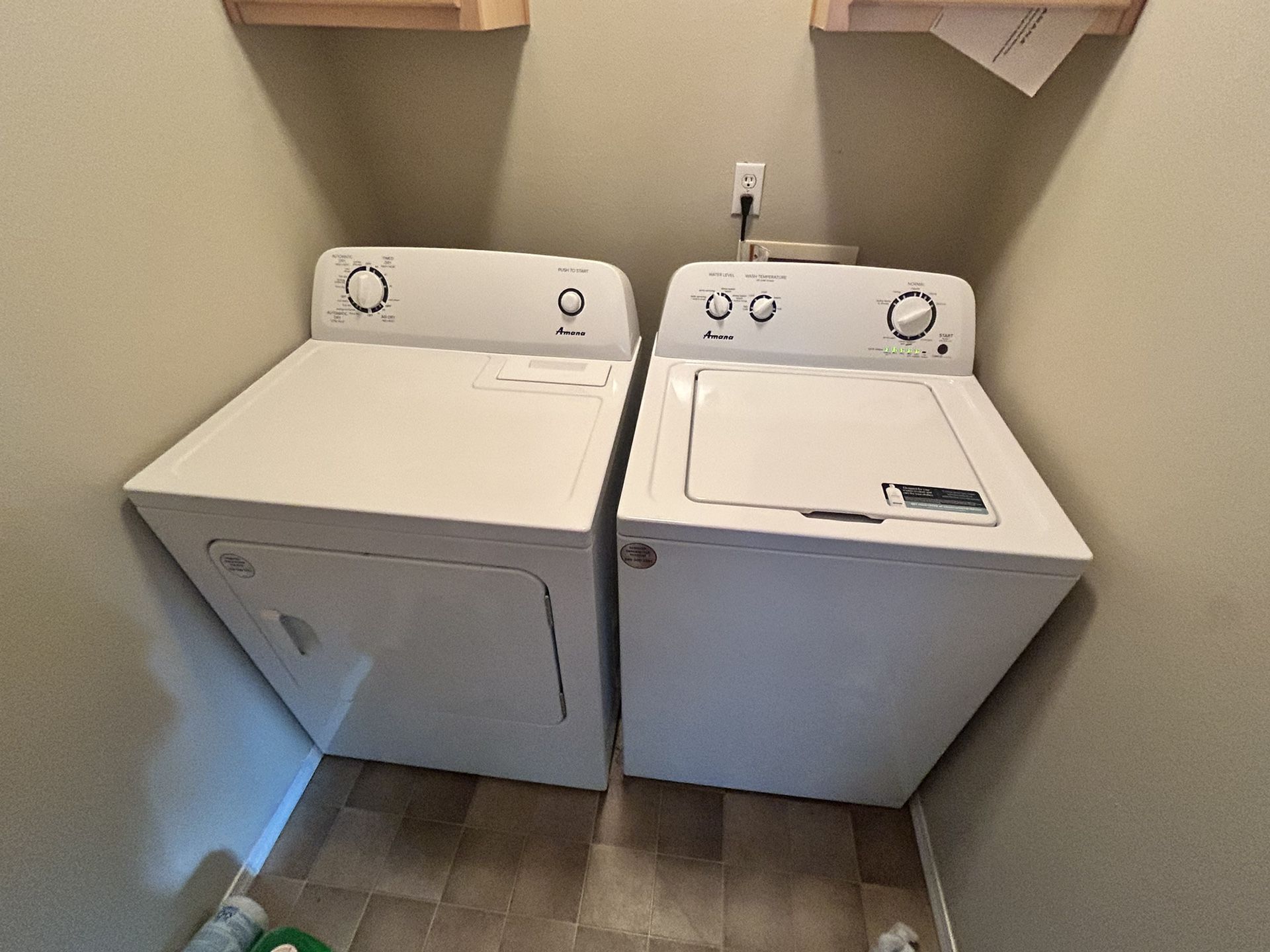 Washer And Dryer Set