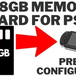 PSP Fully Loaded 128GB SD Card