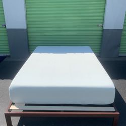 Queen BED And METAL Frame