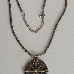 Chain With Nautical Symbol Pendant