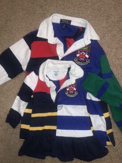 Ralph Lauren polo size shirt size 8 dress 6 months