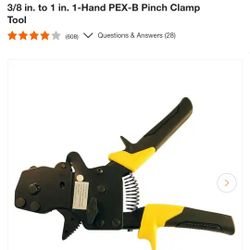 Hand Pex-B Clamp Tool