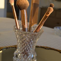 Antique Crystal Vase