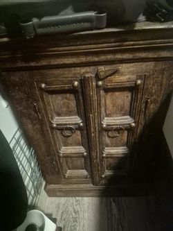 Custom mahogany nightstands