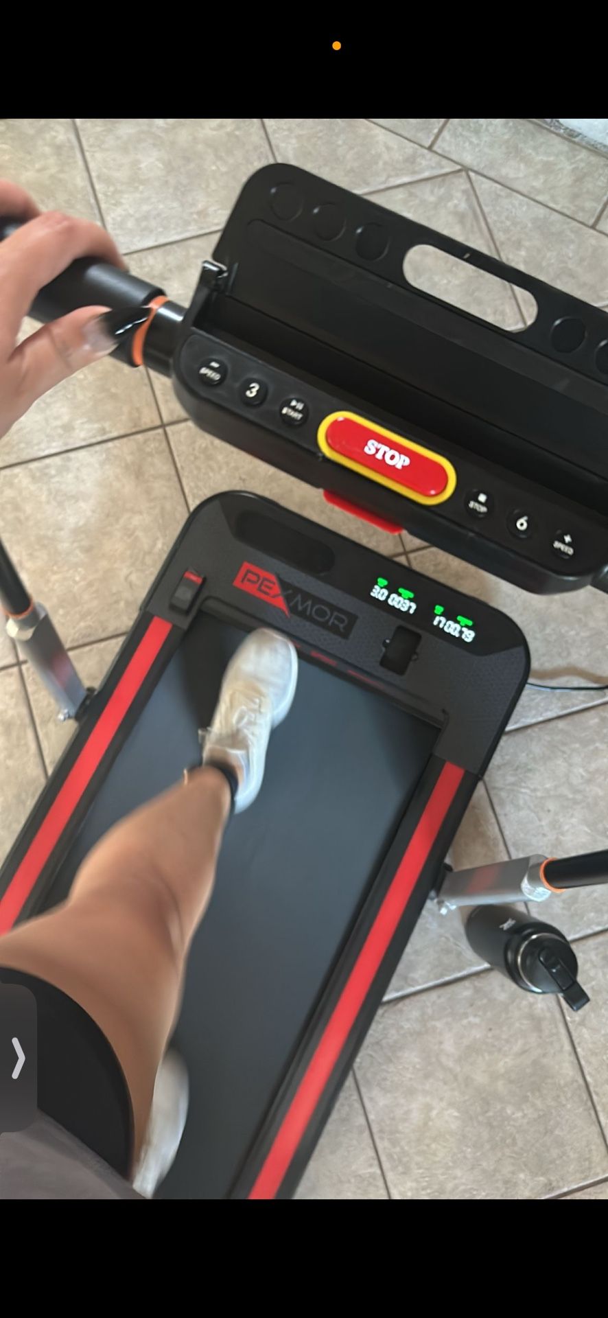 Pexmor brand treadmill