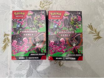 Pokémon Scarlet & Violet: Shrouded Fable Booster Bundles – New Sealed (2 Available)