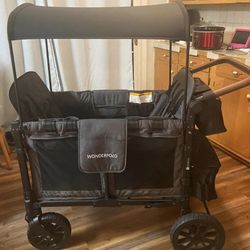 Wonderfold W4 Luxe Quad Stroller Wagon Pencils