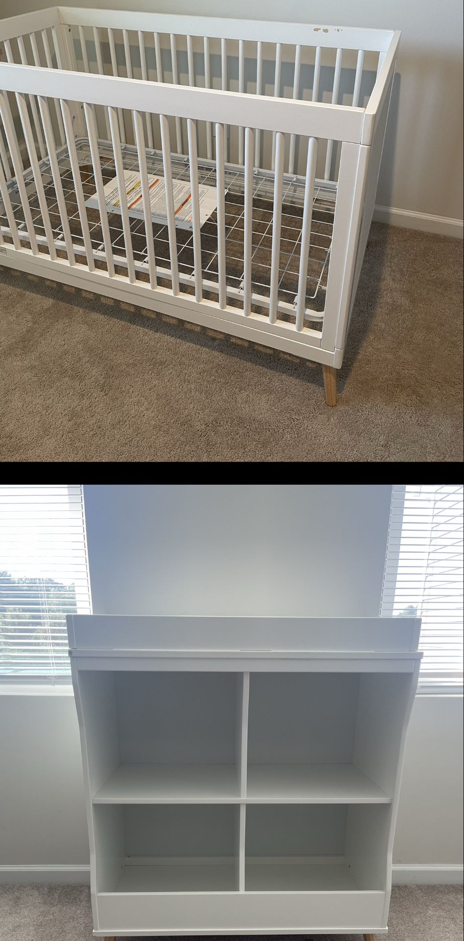 Crib With Changing Table 