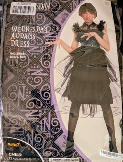 Wednesday Addams Child Costume