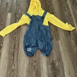 Kids costume - Minions - Size small - 4 years old