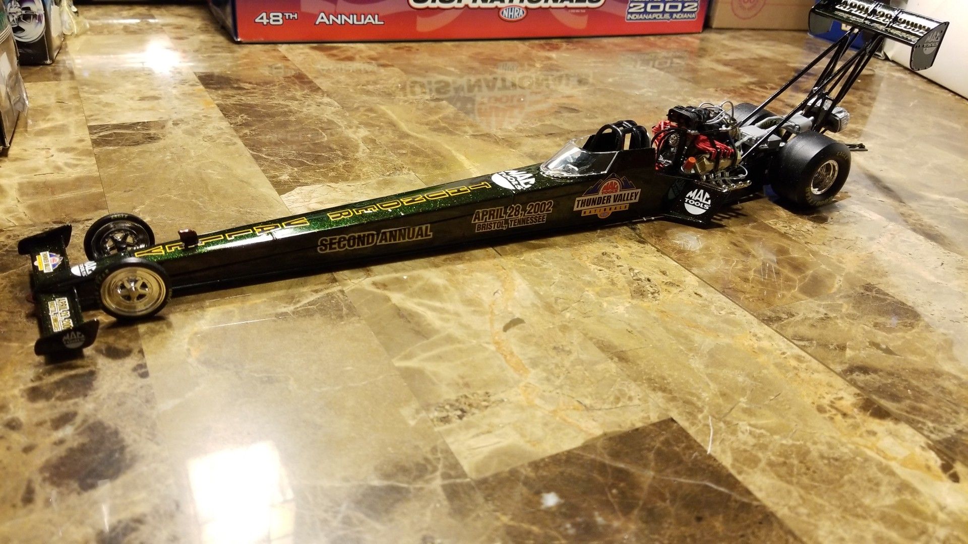 NIB!! MAC TOOLS THUNDER VALLET NATIONALS NHRA SECOND ANNYAL APRIL