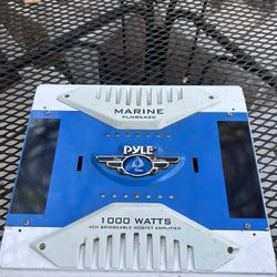 Pyle 4 Channel 1000w Amp(car Or Boat Amp)
