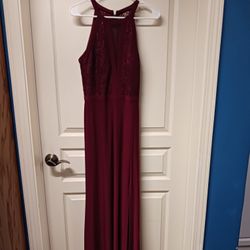Burgundy Formal Dress