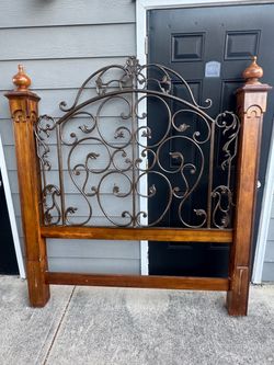 Queen bed frame