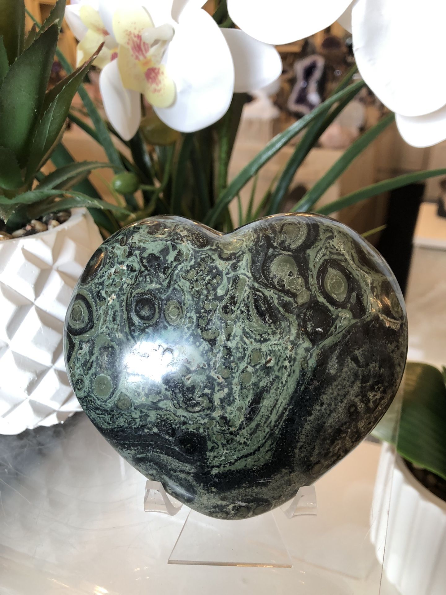 Kambaba Heart Crystals / Rocks