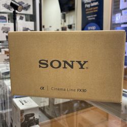 Sony FX30 