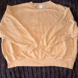 Burnt Orange Victoria Secret Crew Neck 