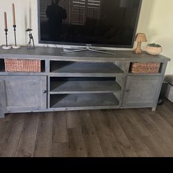 Wood TV Stand