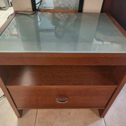 Nightstand Table With Light 
