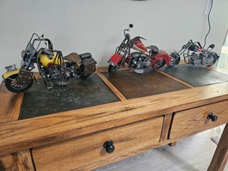 Vintage motorcycles decor