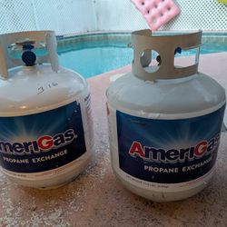 Two Full Propane Tanks
