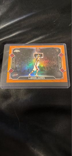 2025-26 LeBron James Moment In Time Orange /25 MT-13 Topps Chrome Update Series
