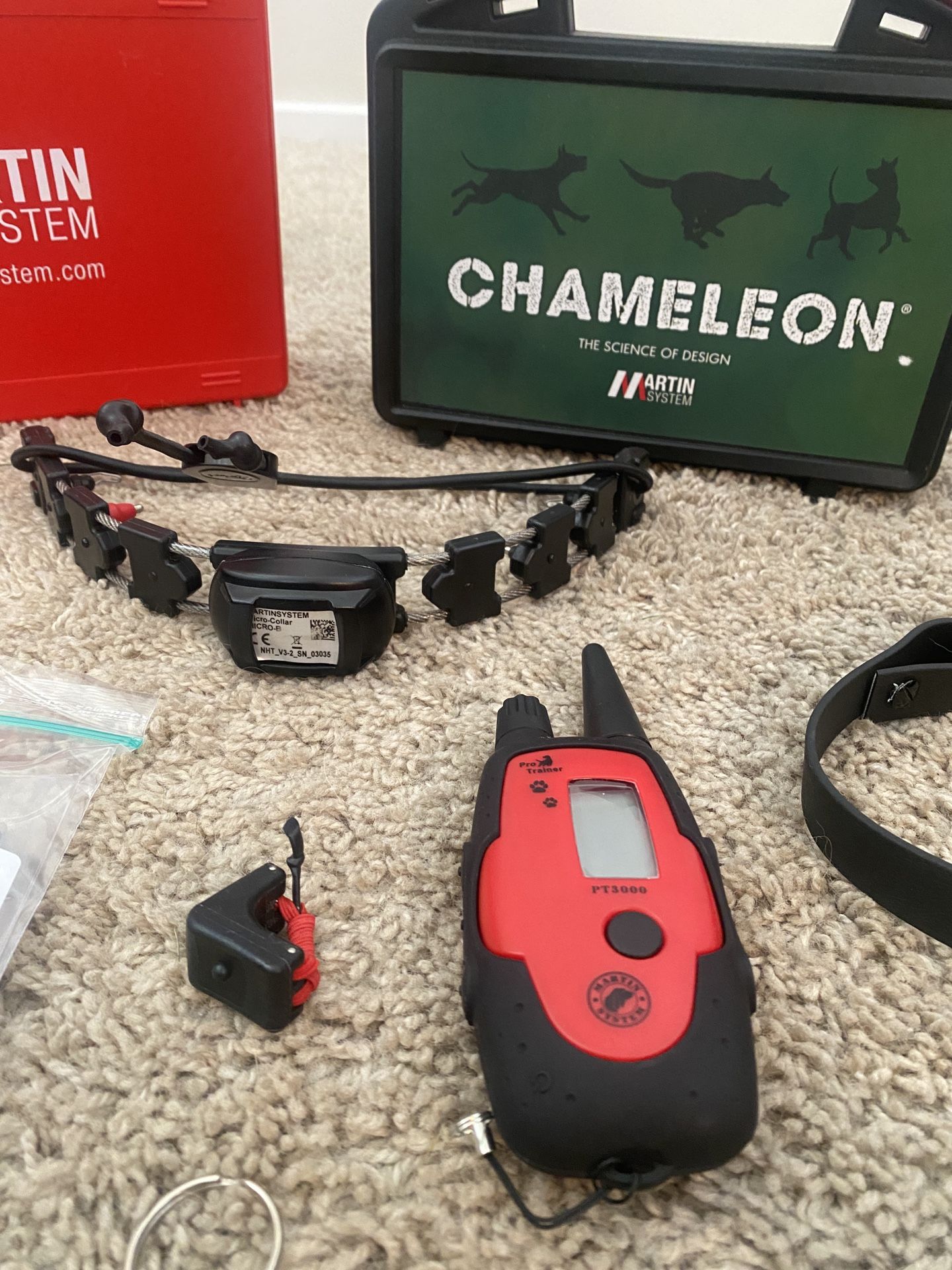 Martin Systems Chameleon Extender And Micro B Canine Dog E-collar
