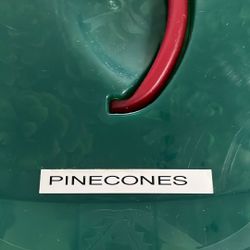 Pine cones With Plastic Storage Available For Pick Up Valvista And Baseline 