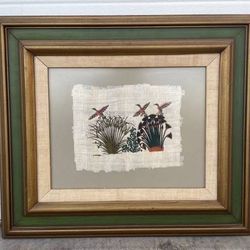 Beautiful picture with Hard Wood Frame, Glass Cover
