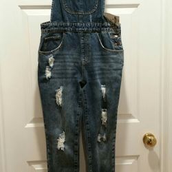Forever 21 Overalls Junior Size S or Size 3 Girls Brand New With Tags!