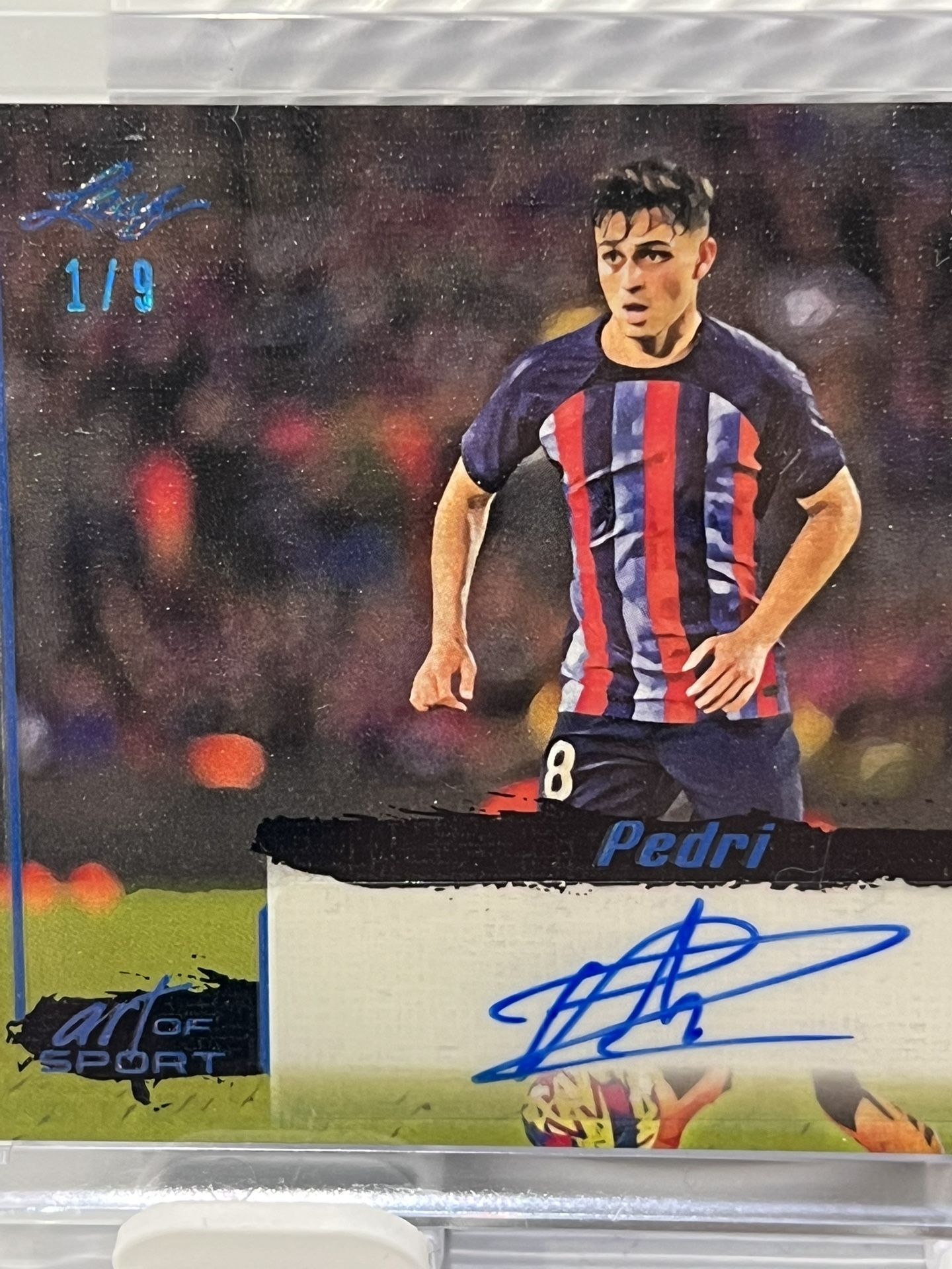 1/9 Pedri Autograph F.C. Barcelona for Sale in Los Angeles, CA 