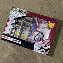 Sealed Pokemon Celebrations- Dark Sylveon 